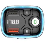 FM модулятор/АЗУ Borofone BC32 2USB 2.4A + QC 3.0 — изображение 3