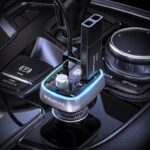 FM модулятор/АЗУ Borofone BC32 2USB 2.4A + QC 3.0 — изображение 4