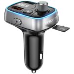 FM модулятор/АЗУ Borofone BC32 2USB 2.4A + QC 3.0 — изображение 2