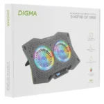 Подставка для ноутбука 18" Digma D-NCP180-2x110RGB Черный — изображение 10