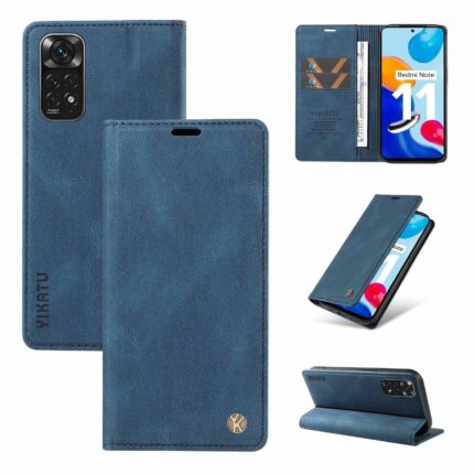 Чехол-книжка Fashion Case Chess Xiaomi Redmi Note 14 4G синий