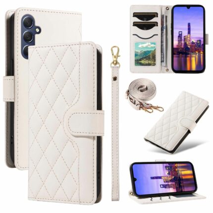 Чехол-книжка Fashion Case Samsung A16 золотой