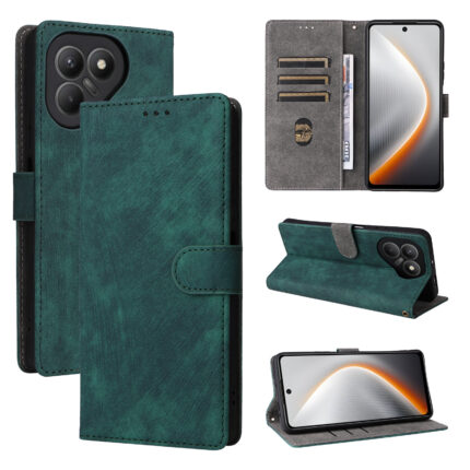 Чехол-книжка Fashion Case Tecno Pova 7 Neo лиловый