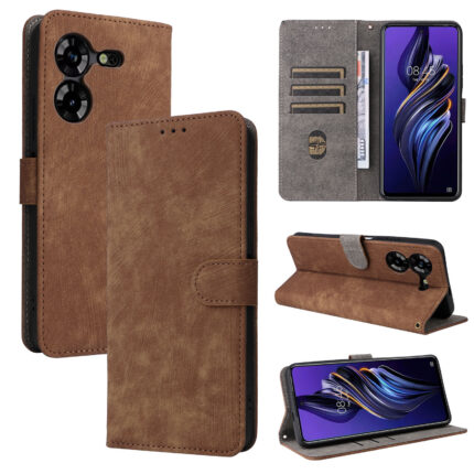 Чехол-книжка Fashion Case Tecno Pova Neo 7 лиловый