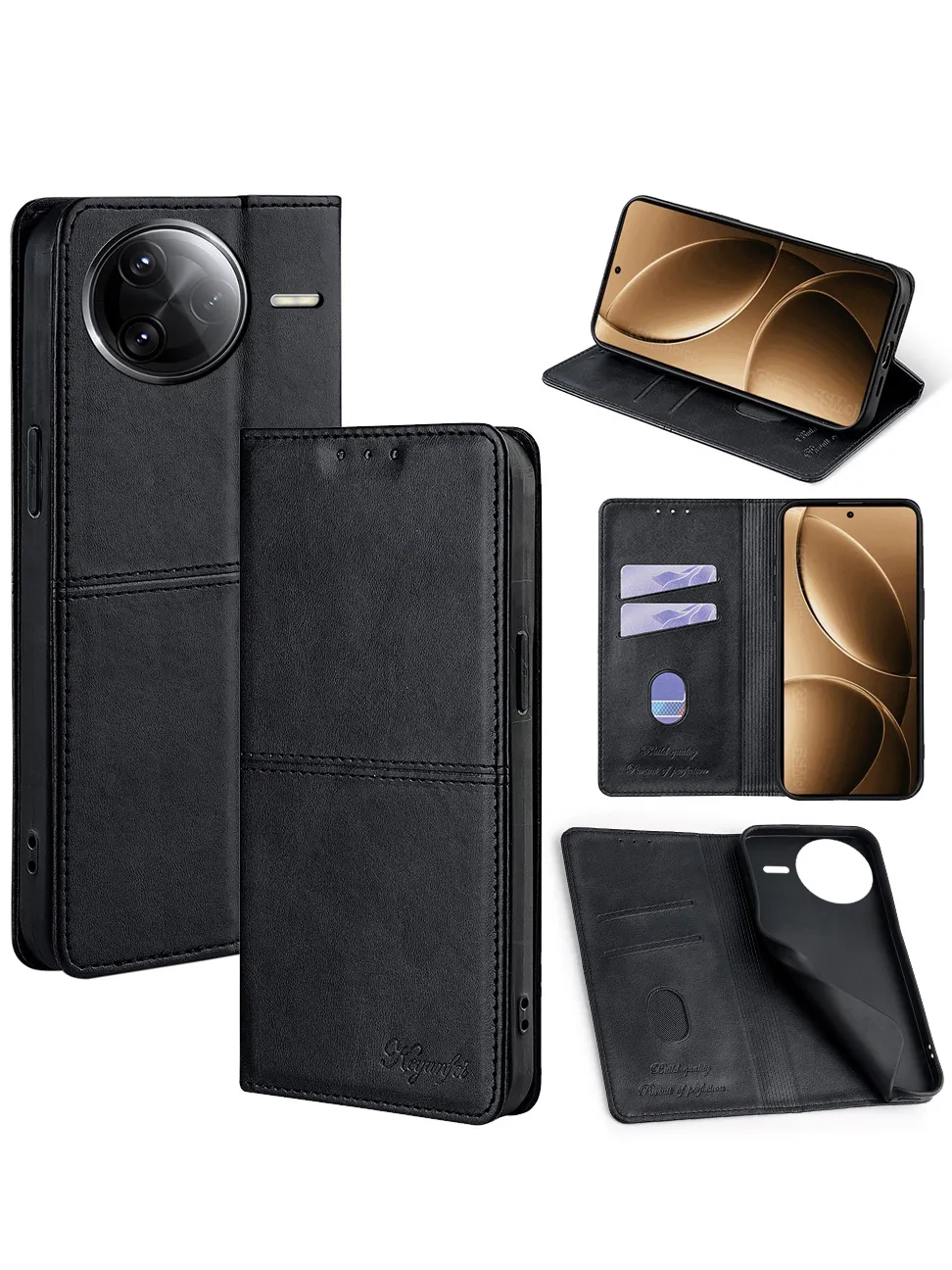 Чехол-книжка Zibelino Xiaomi Poco F7 Ultra чёрный Чехол-книжка Zibelino Xiaomi Poco F7 Ultra чёрный