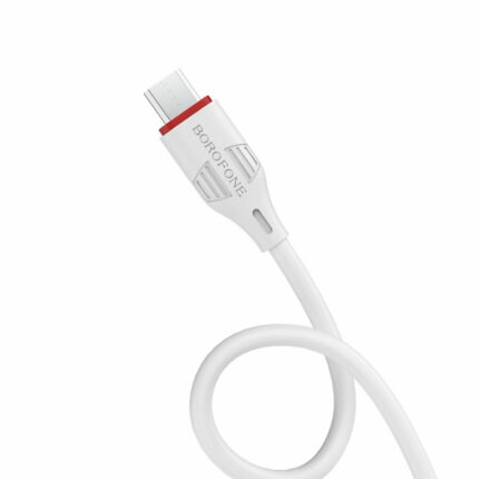 Дата-кабель Borofone BU17 USB/Lightning 1.2м чёрный