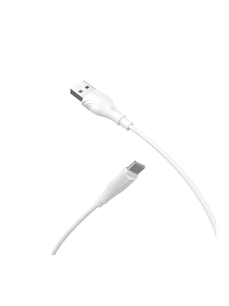 Дата-кабель Borofone BX18 USB/USB-C 2м белый Дата-кабель Borofone BX18 USB/USB-C 2м белый