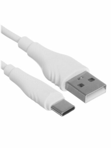 Дата-кабель Borofone BX18 USB/USB-C 3м белый