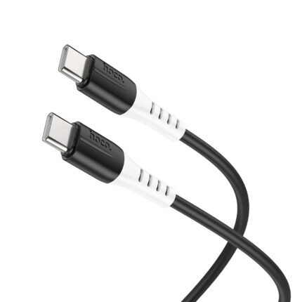Дата-кабель Hoco X118 USB-C/USB-C 60W 1м чёрный
