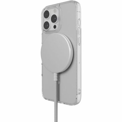 Накладка силикон Clear Case iPhone 15 Plus MagSafe прозрачный
