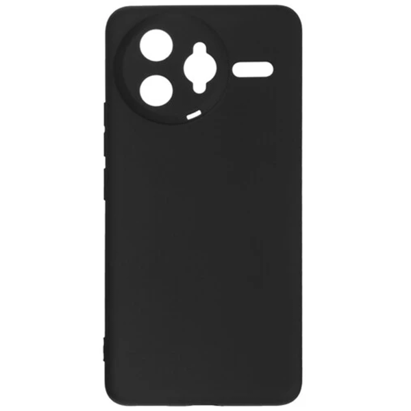 Накладка силикон Mcover Xiaomi Poco F7 Ultra чёрный Накладка силикон Mcover Xiaomi Poco F7 Ultra чёрный