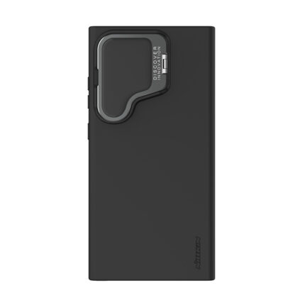 Накладка силикон/кожа Cellis Samsung S24 Ultra Black