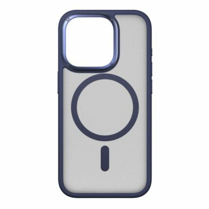 Накладка силикон/пластик PRC Fiber Armor с MagSafe и подставкой IPhone 13/14 Titan