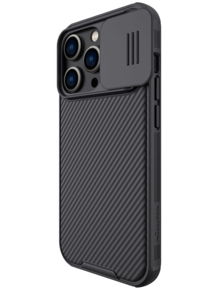 Накладка силикон/пластик PRC Fiber Armor с MagSafe и подставкой IPhone 17 Black