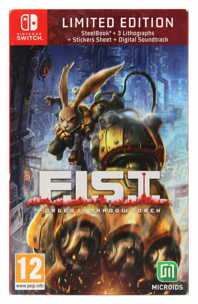orig Игра для Nintendo Switch F.I.S.T Forged Shadow Torch Limited Edition (Русские субтитры) — изображение 1