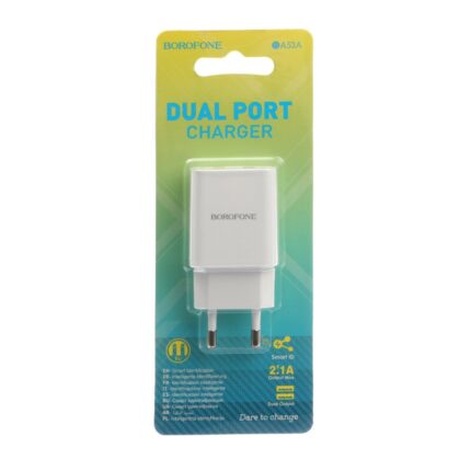СЗУ Borofone BA53A 2USB 10W USB/USB-C чёрный