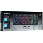 Клавиатура проводная игровая мембранная Defender Dark Lord GK-580 Черный — изображение 7
