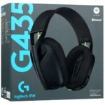 Наушники беспроводные с микрофоном полноразмерные Logitech G435 игровые Черный — изображение 10