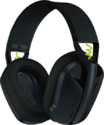 Наушники беспроводные с микрофоном полноразмерные Logitech G435 игровые Черный