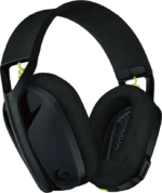 Наушники беспроводные с микрофоном полноразмерные Logitech G435 игровые Черный — изображение 3