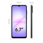 Смартфон Samsung SM-A075FZ A07 4/128GB Черный — изображение 10