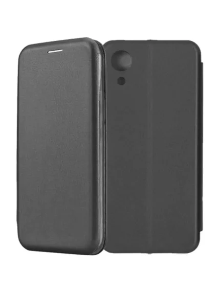 Чехол-книжка Fashion Case Chess Samsung A06 чёрный