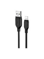 Дата-кабель Borofone BX42 USB/USB-C 1м чёрный — изображение 2