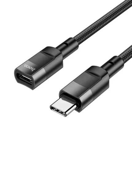 Дата-кабель Hoco U137 USB-C/USB-C 60W 1.2м чёрный