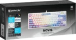 Клавиатура проводная игровая мембранная Defender Novis GK-318 Белый — изображение 11