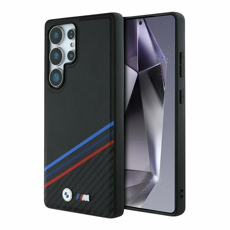 Накладка пластик Carbon Fiber MagSafe Samsung S25 Ultra BMW Накладка пластик Carbon Fiber MagSafe Samsung S25 Ultra BMW