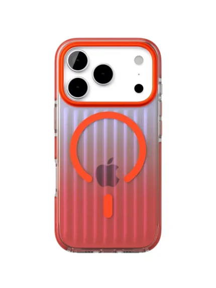 Накладка силикон Revole Mix&Ring Apple iPhone 17 Pro оранжевый
