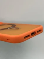 Накладка силикон/пластик SkyArmor Unuk MagSafe Apple iPhone 17 Pro Max золотая гора — изображение 10