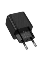 СЗУ Hoco CS84A 1USB+1USB-C 30W с дисплеем адаптер чёрный — изображение 6