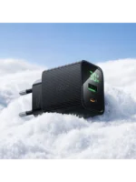 СЗУ Hoco CS84A 1USB+1USB-C 30W с дисплеем адаптер чёрный — изображение 8