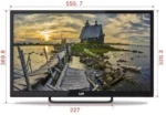 Телевизор 24" LEFF (24H240T), FHD Черный — изображение 4