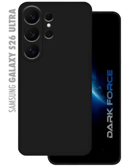 Накладка Keephone Suedea Samsung S26 Ultra с кардхолдером чёрный