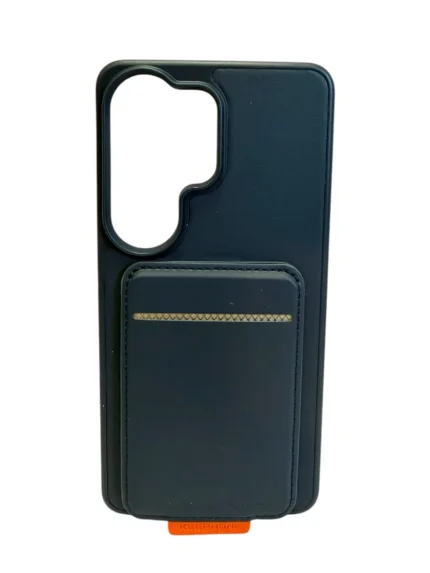 Накладка Keephone Suedea Samsung S26 Ultra с кардхолдером серый