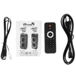 Колонка портативная ELTRONIC 30-37 Crazy Box 1200 с микрофоном чёрный — изображение 8
