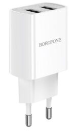 СЗУ Borofone BA53A 2USB 10W USB/MicroUSB белый