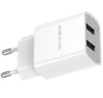СЗУ Borofone BA53A 2USB 10W USB/MicroUSB белый