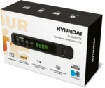 ТВ Приставка цифровая DVB-T2 Hyundai H-DVB520 FHD Черный — изображение 7