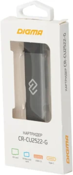 Картридер Digma (CR-СU2522-G) USB/C Серый — изображение 6