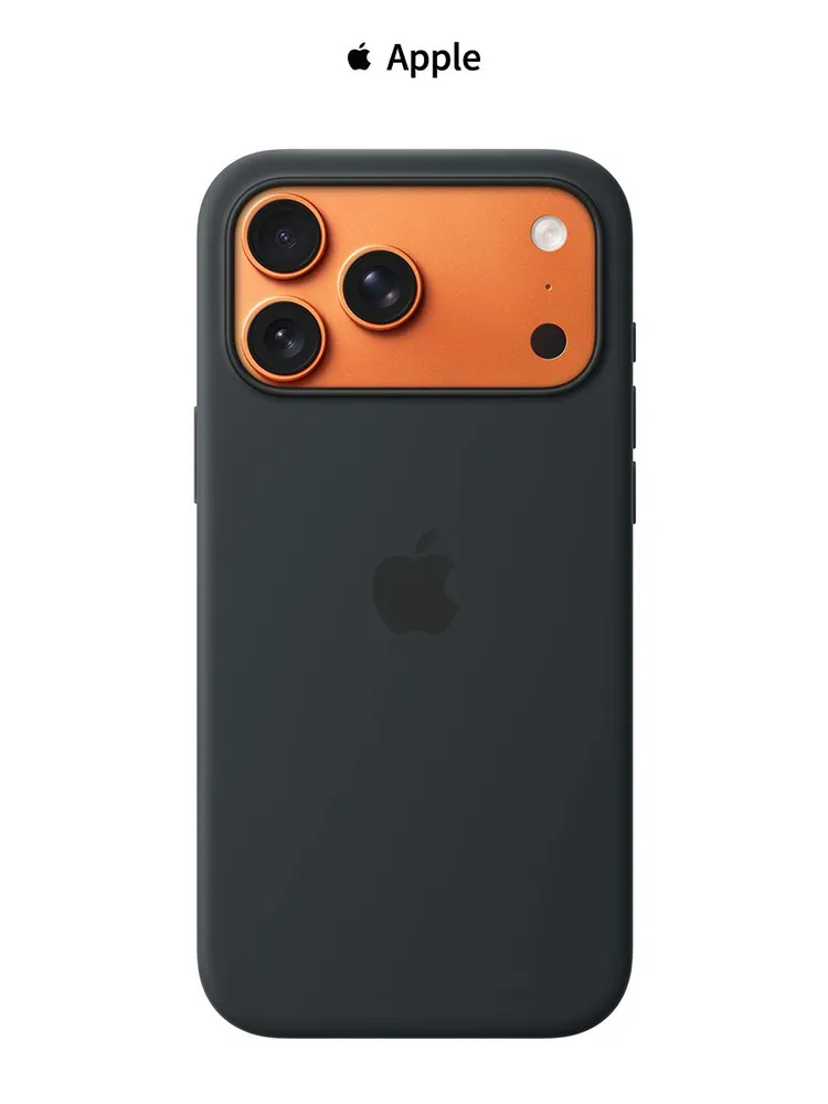 Накладка силикон Beats MagSafe Apple iPhone 17 Pro Max чёрный Накладка силикон Beats MagSafe Apple iPhone 17 Pro Max чёрный