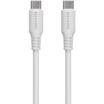 Дата-кабель Breaking K23 USB-C/USB-C 100W 2м белый