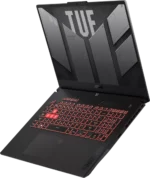 Ноутбук Asus TUF Gaming A17 FA707NUQ-HX010 (90NR0QH5-M000D0) 17.3" Серый — изображение 3