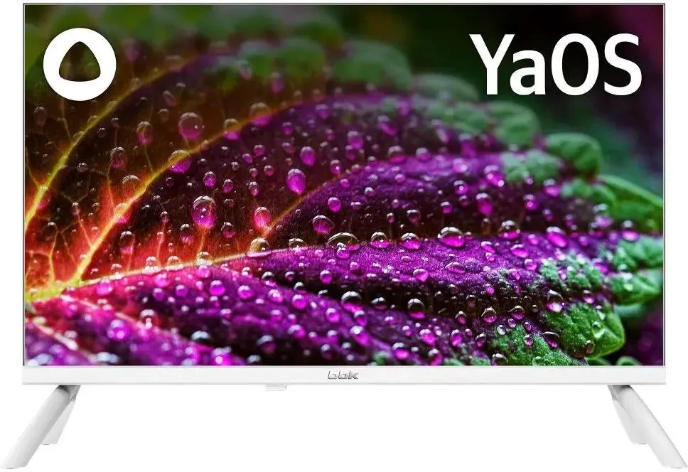 6560419 Телевизор 24" BBK 24LEX-7245/TS2C, FHD Белый — изображение 1