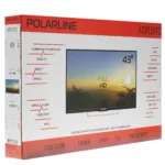 Телевизор 43" PolarLine 43PL51TC (YY), FHD Черный — изображение 4