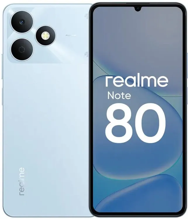 68926163-ac35-495f-bdc7-564f917e6a42 Смартфон Realme Note 80 4/128GB Синий — изображение 1