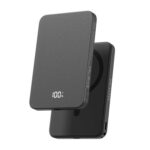 Портативное ЗУ Breaking Slim 5000mAh 20W с беспроводной зарядкой чёрный