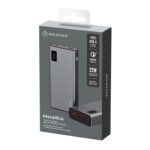 Портативное ЗУ Breaking Metallica 20000mAh 22,5W с дисплеем серый — изображение 4